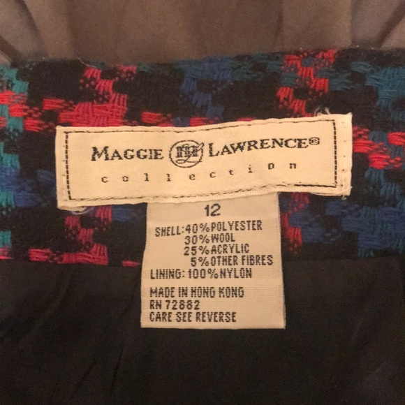 Vintage colorful mini skirt - Picture 4 of 4